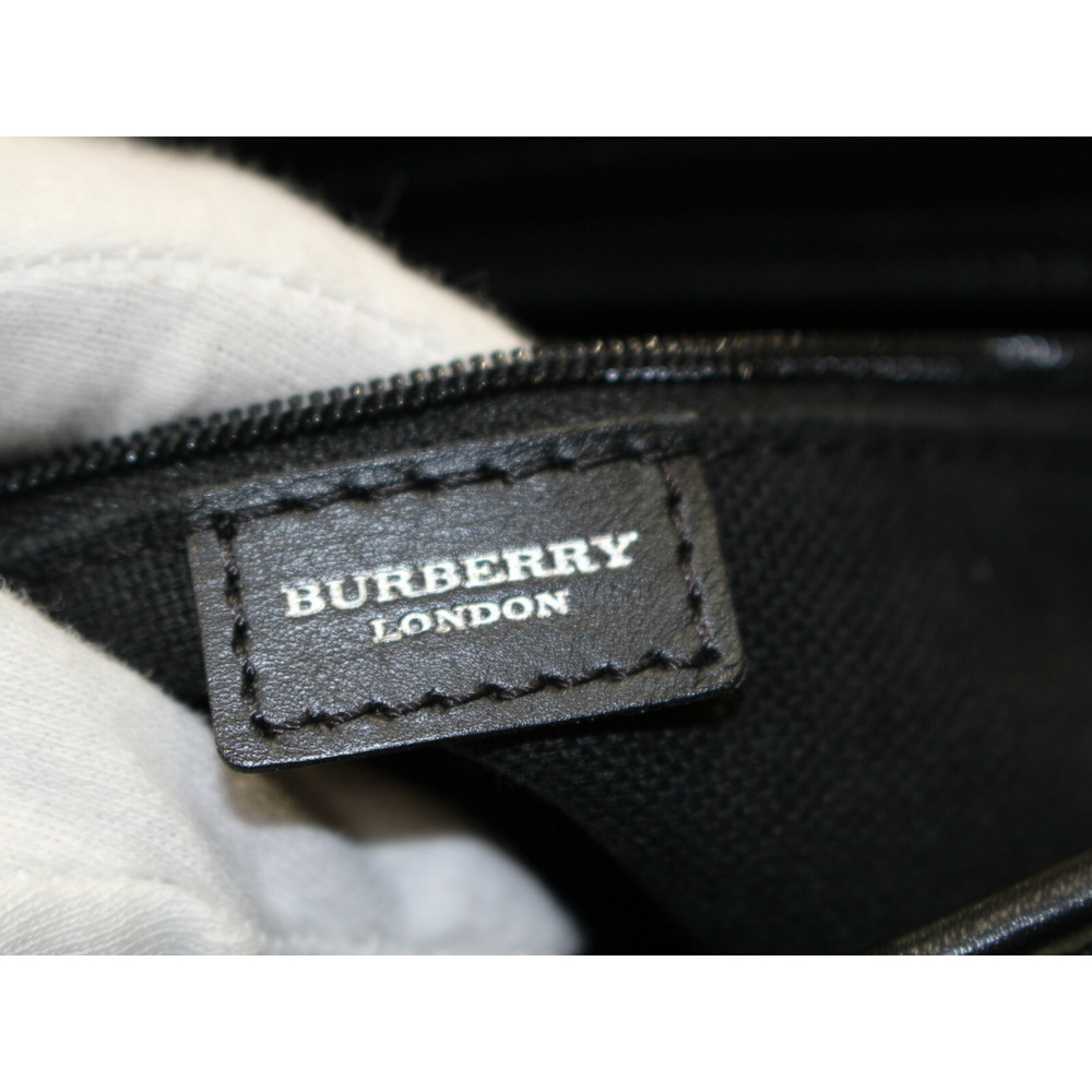 Burberry messenger black Tan bag shoulder Beige check - Picture 7 of 7